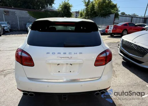 2011 Porsche Cayenne S from USA, damaged, VIN WP1AB2A2XBLA50107